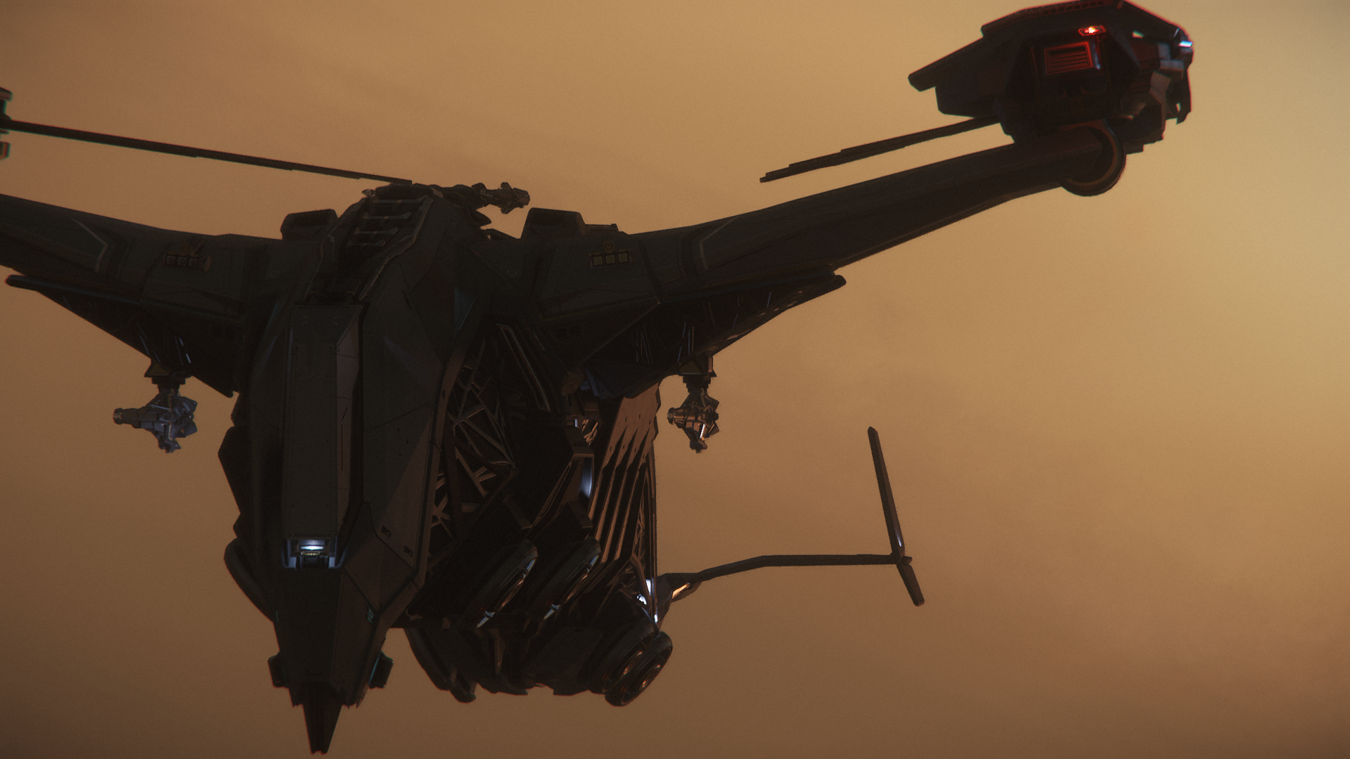 Esperia Prowler silhouette sunset