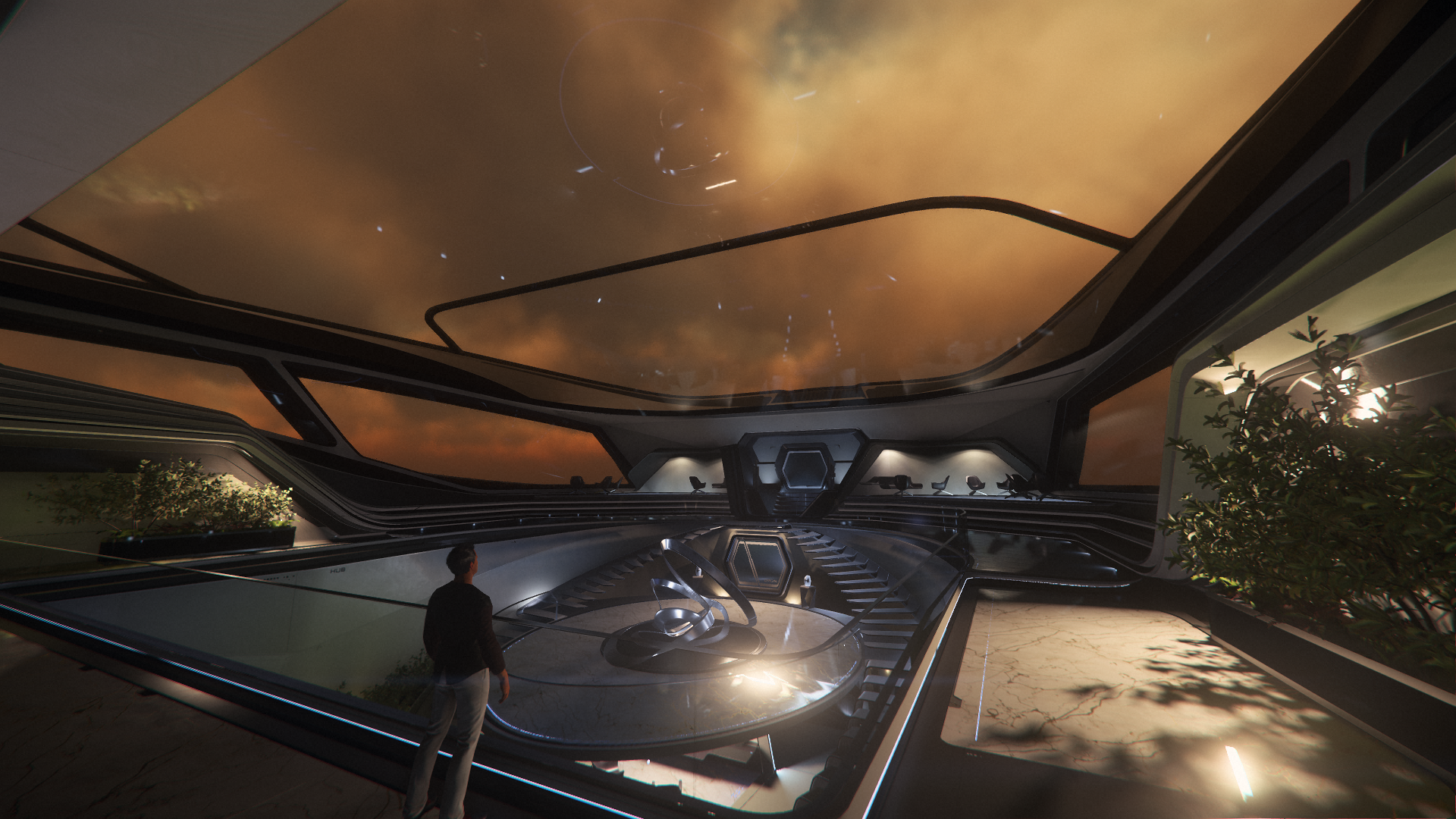 Origin 890 Jump view from grand stairway